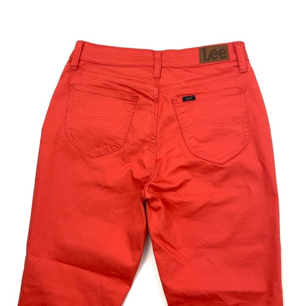 Lee Crop Women's size 8 Orange‎ Denim jeans - Picture 4 of 4